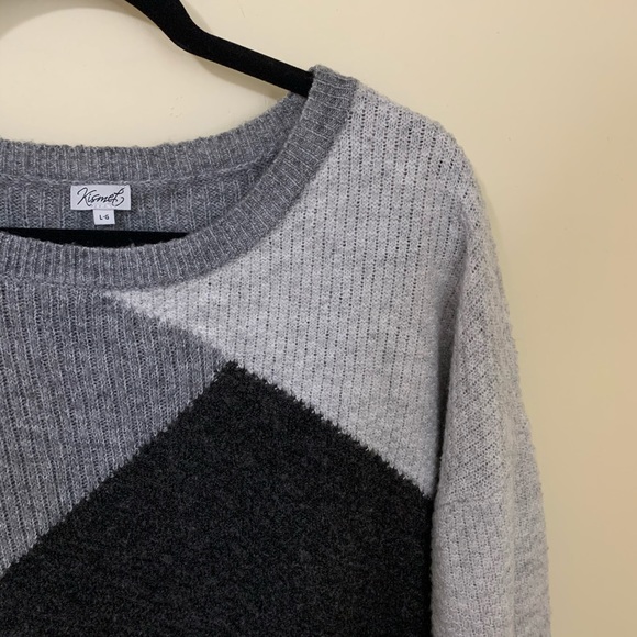 Multi-coloured Grey Sweater - Picture 3 of 7